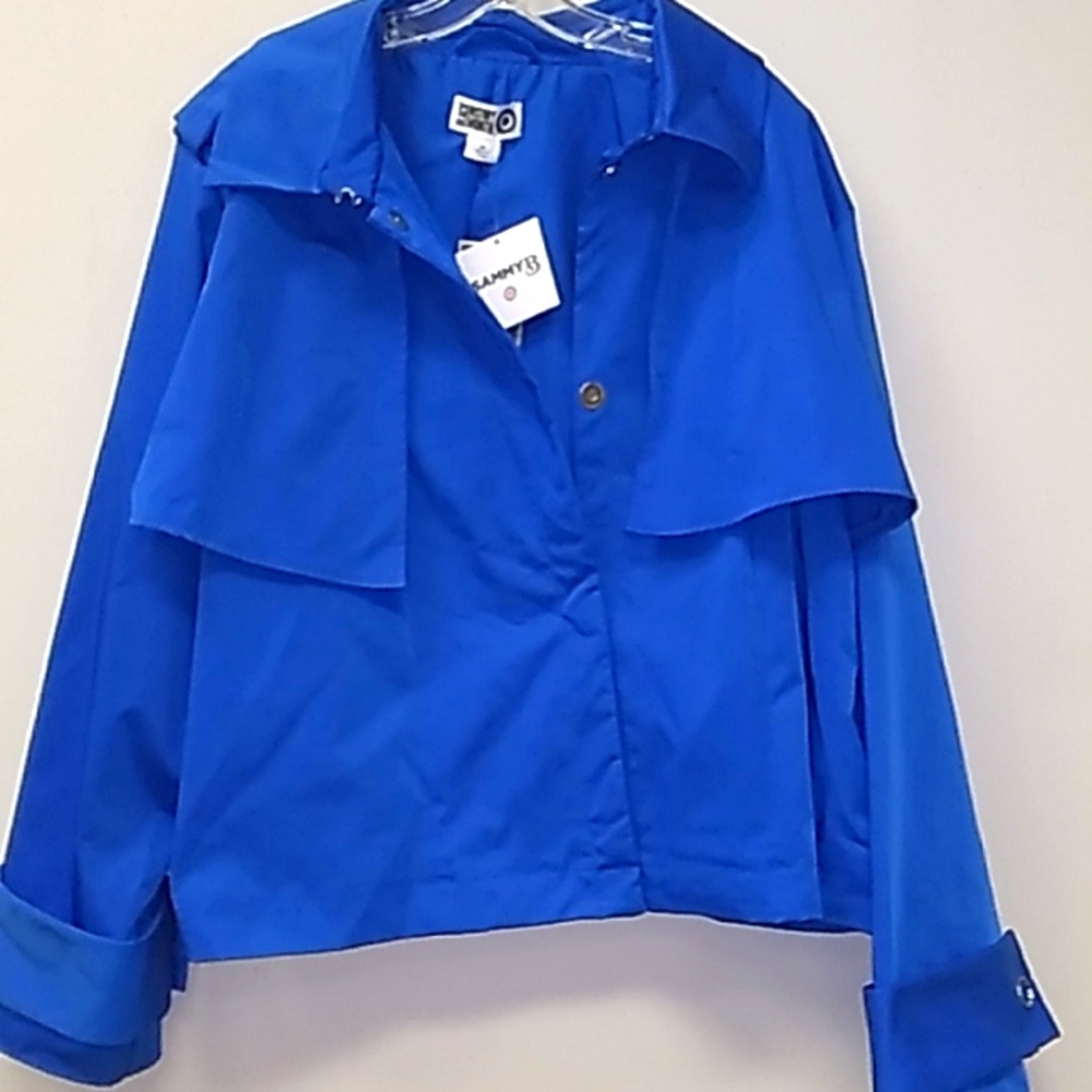 Sammy B Cuffed Blue jacket, size 3X